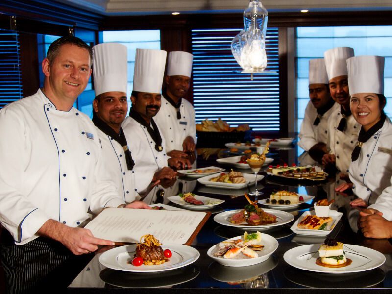 Les Chefs du bateau de croisière Azamara Journey