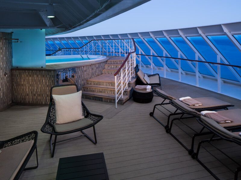 Jacuzzi du bateau de croisière Azamara Journey