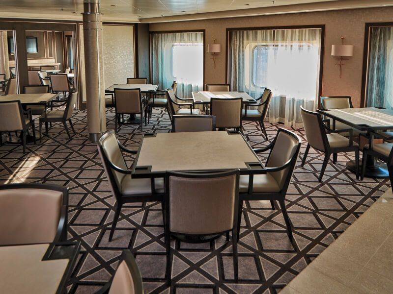 Card Room du bateau de croisière Seven Seas Voyager