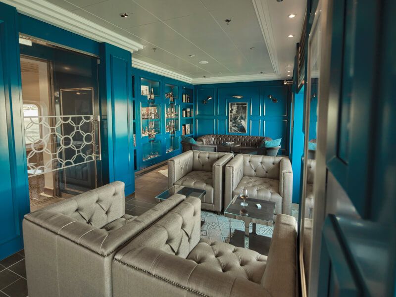Club CONNOISEUR du bateau de croisière Seven Seas Voyager