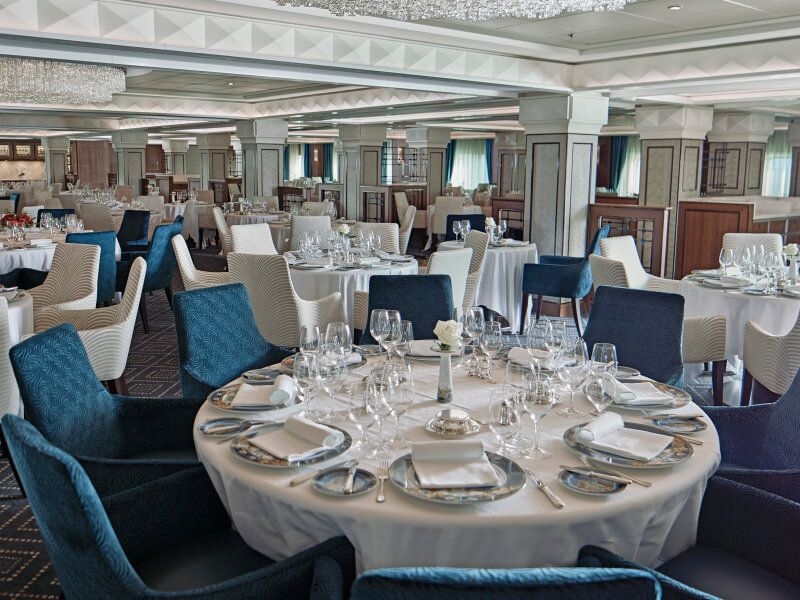 Le COMPASS ROSE du bateau de croisière Seven Seas Voyager
