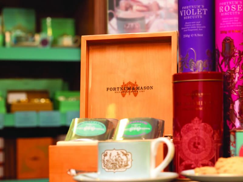 Salon de thé du bateau de croisière Queen Elizabeth