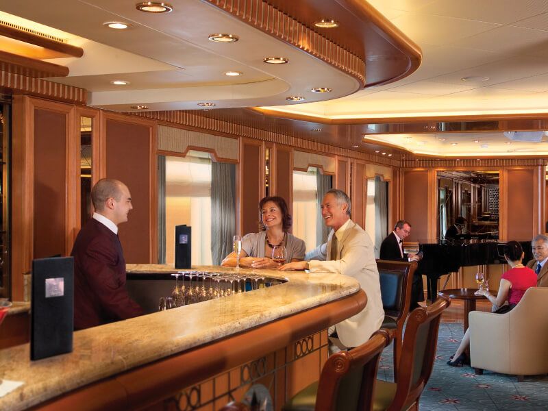 Bar 2 du bateau de croisière Queen Victoria