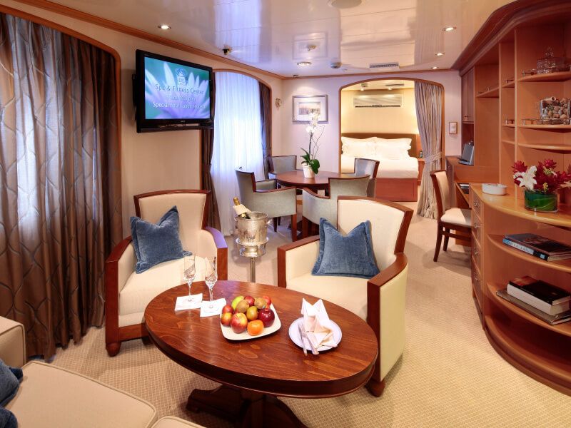 Admiral Suite du bateau de croisière SeaDream II