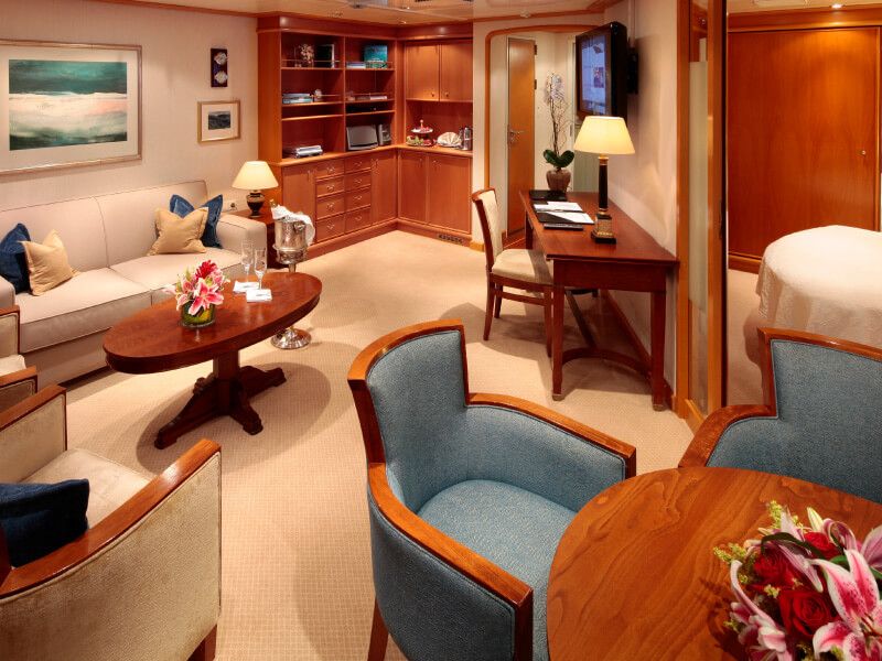 SuiteAramateur du bateau de croisière SeaDream II