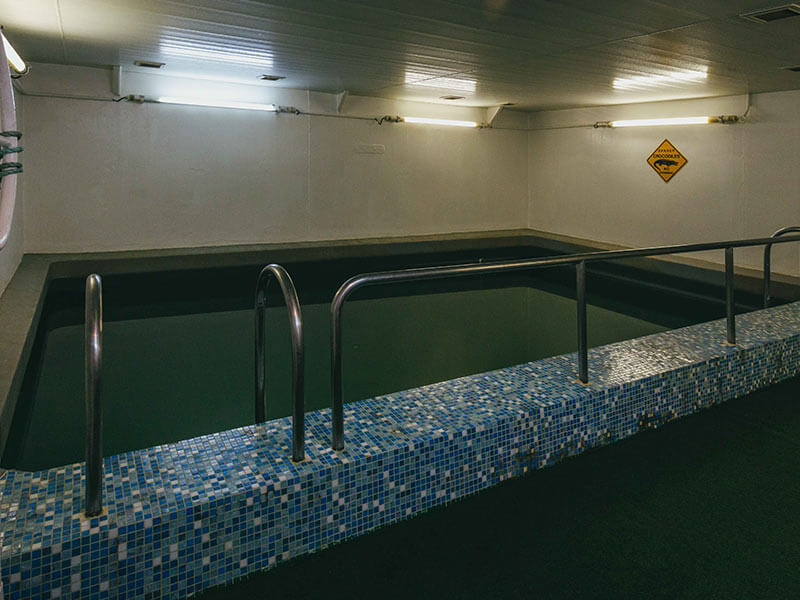 Piscine du navire Kapitan Khlebnikov