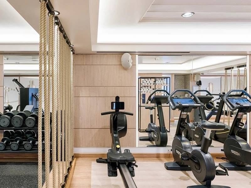 Salle de sport sur le MS Fridtjof Nansen