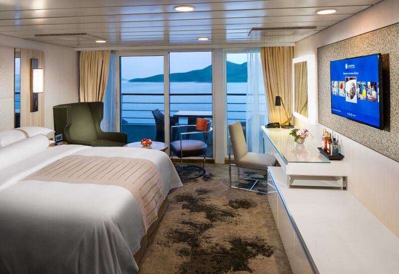 Suite du bateau de croisière Azamara Journey