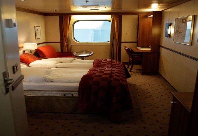 Cabine Extérieure du bateau de croisière MS Fram