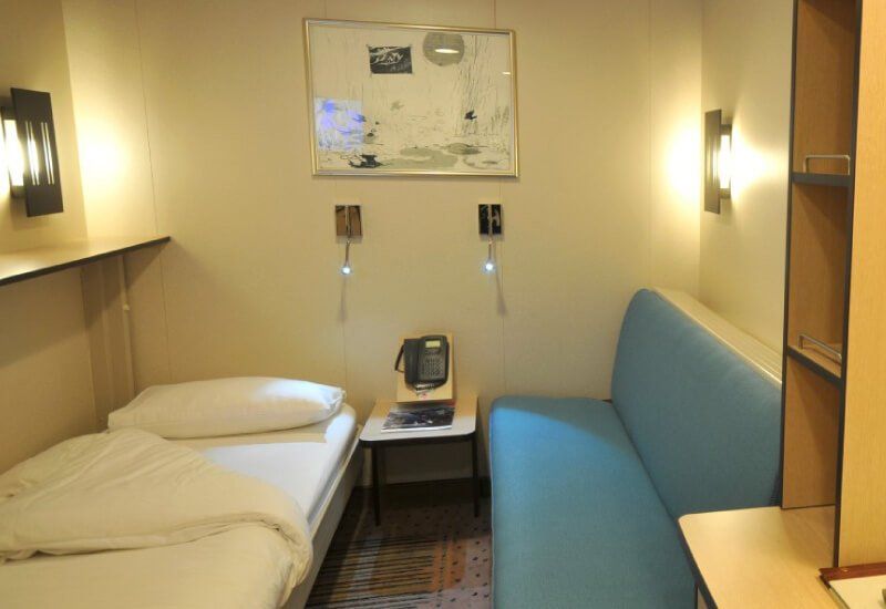 Cabine Intérieure du bateau de croisière MS Fram