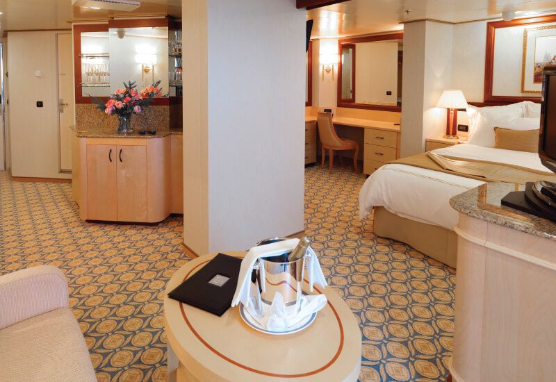 Suite du bateau de croisière Queen Elizabeth