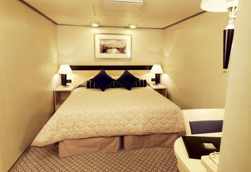 Cabine intérieure du bateau de croisière Queen Victoria
