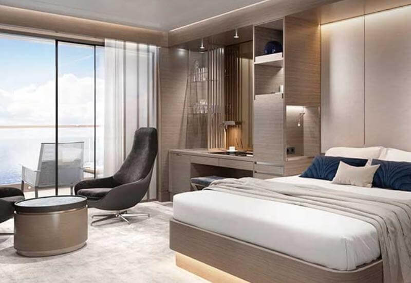 Cabines De luxe avec Terrace à bord du bateau mythique l'Evrima