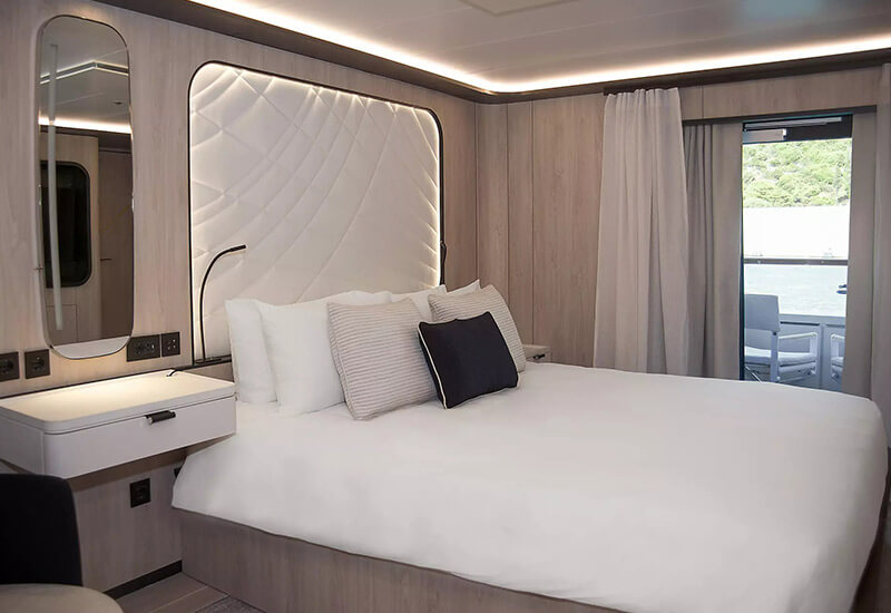 Cabine Alizés avec Balcon 23 m2 du Voilier Ponant